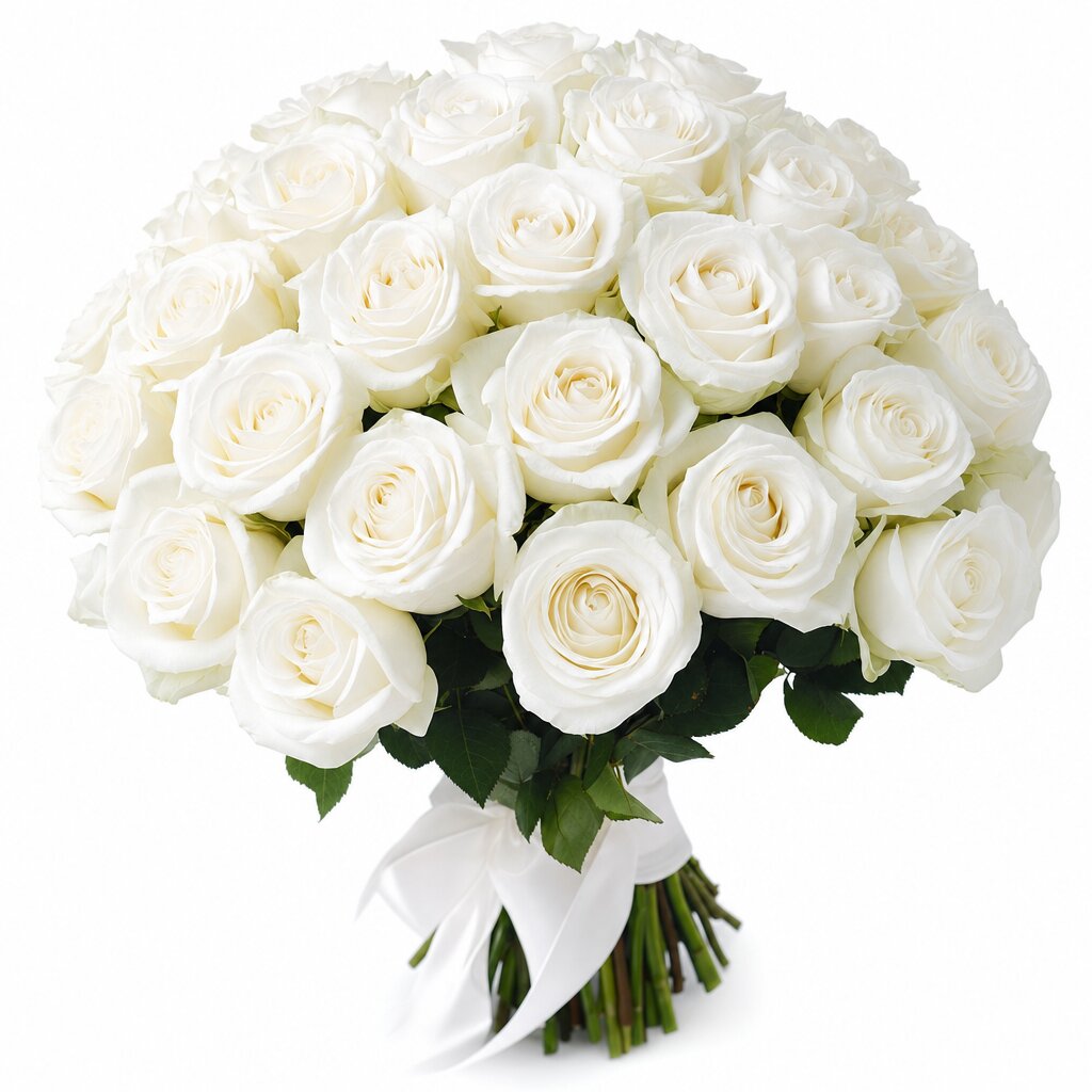 White Roses — 白玫瑰花束